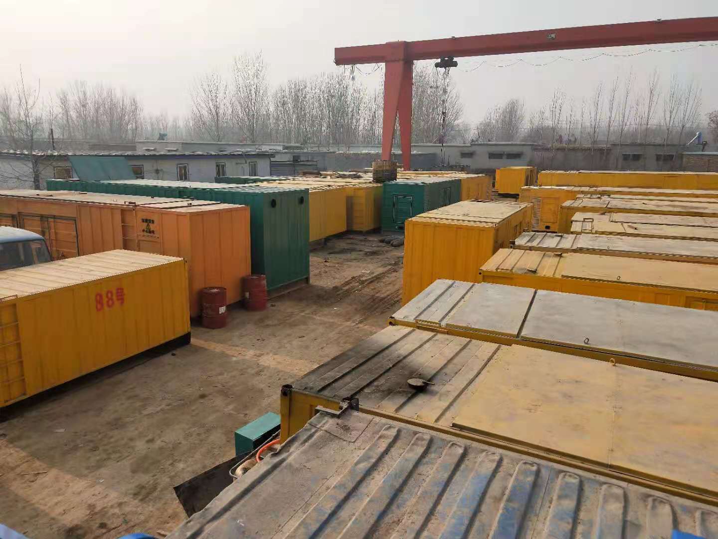 武宁租赁发电机-灰尘、风沙对柴油发电机组造成哪些不良影响？