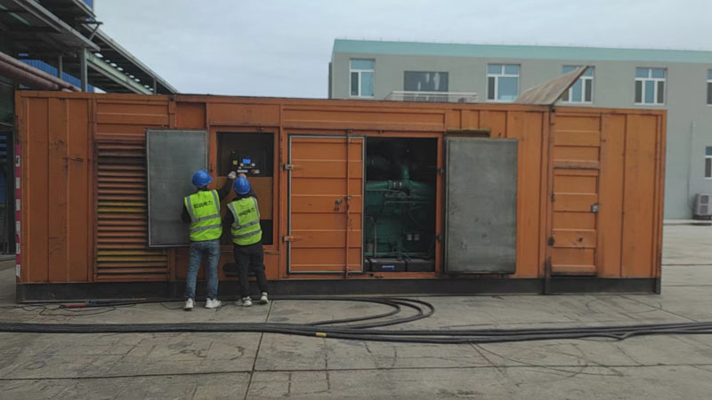 武宁如何检查柴油发电机组的机油油位？